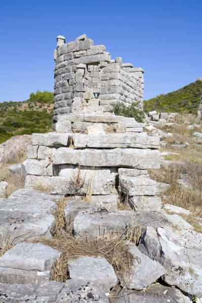 The walls of Messene, Greece. Artist: Samuel Magal