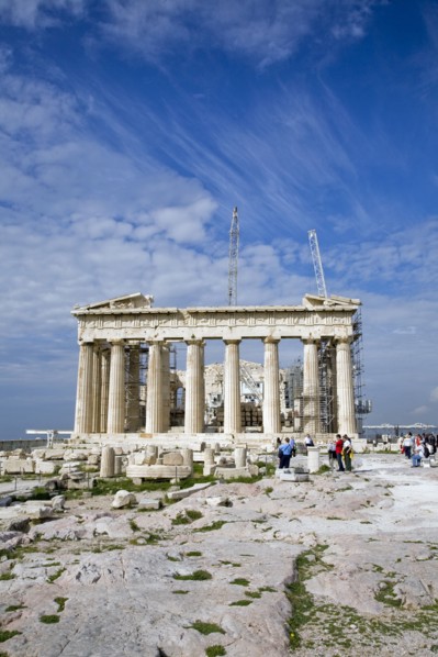The Parthenon, The Acropolis, Athens, Greece. Artist: Samuel Magal