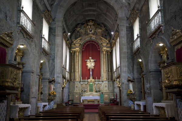 Church interior, Braga, Portugal, 2009.  Artist: Samuel Magal
