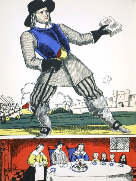 Oliver Cromwell, Lord Protector of Great Britain and Ireland from 1653-1658, (1932). Artist: Rosalind Thornycroft