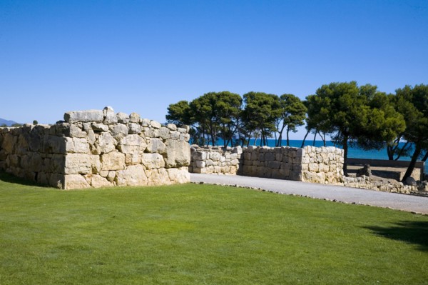 A gate in the Greek city of Emporion, Empuries, Spain, 2007. Artist: Samuel Magal
