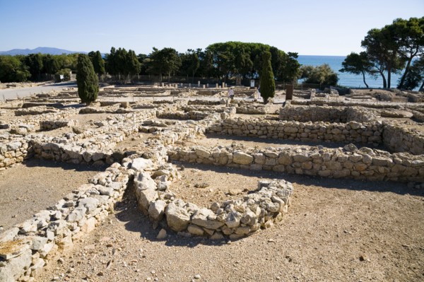 A salting factory in the Greek city of Emporion, Empuries, Spain, 2007. Artist: Samuel Magal