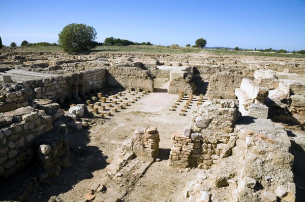 House I in the Roman city of Emporiae, Empuries, Spain, 2007. Artist: Samuel Magal