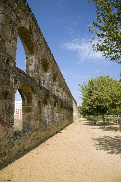 San Lazaro Aqueduct, Rabo de Buey, Merida, Spain, 2007. Artist: Samuel Magal