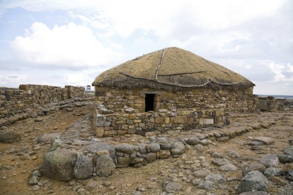 A Roman house in Numantia (Numancia), Spain, 2007. Artist: Samuel Magal