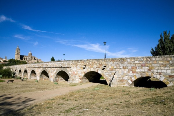 A Roman bridge in Salamanca, Spain, 2007. Artist: Samuel Magal