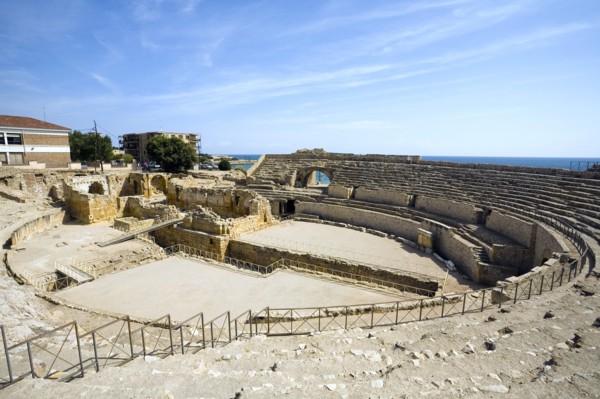 Roman amphitheatre, Tarragona, Catalonia, Spain, 2007. Artist: Samuel Magal