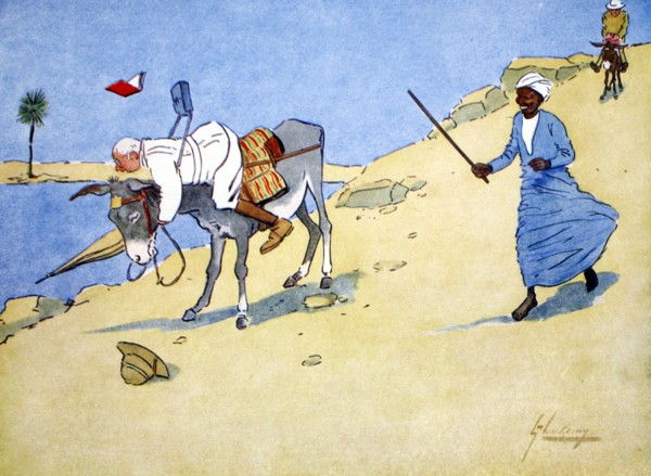 'A Stopping-Place on the Nile', 1908.  Artist: Lance Thackeray