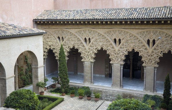 Coutyard of Santa Isabel, Aljaferia Palace, Zaragoza, Spain, 2007. Artist: Samuel Magal