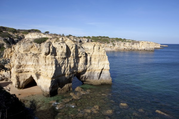 Coastal view, Algarve, Portugal, 2009. Artist: Samuel Magal