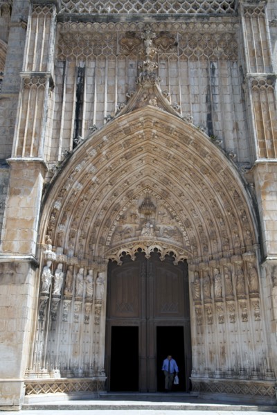 Main door, Monastery of Batalha, Batalha, Portugal, 2009. Artist: Samuel Magal