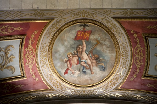 Interior, Bom Jesus do Monte Church, Braga, Portugal.  Artist: Samuel Magal