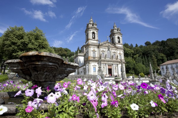 Bom Jesus do Monte Church, Braga, Portugal.  Artist: Samuel Magal