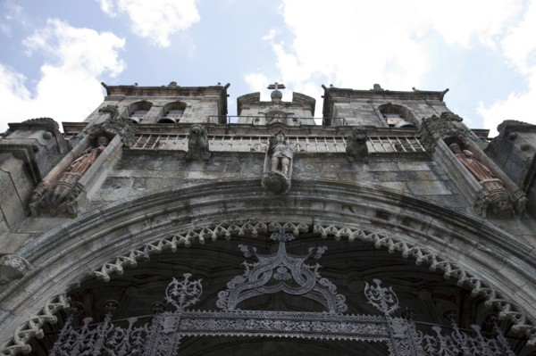 Facade of Braga, Cathedral, Portugal, 2009.  Artist: Samuel Magal