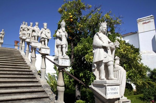 Stairs of the Kings, Garden of the Episcopal Palace, Castelo Branco, Portugal, 2009.  Artist: Samuel Magal