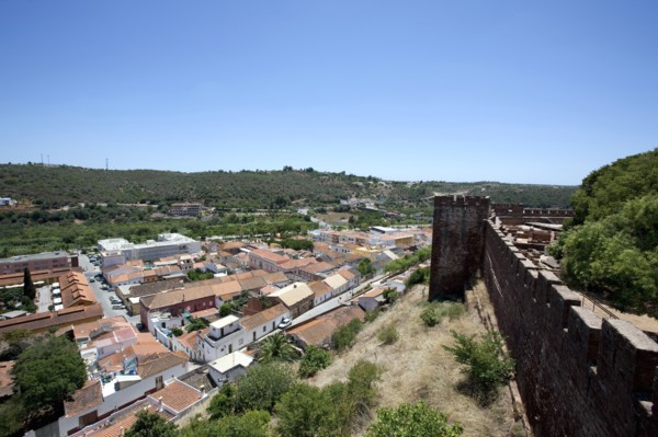 Silves Castle and the surrounding landscape, Silves, Portugal, 2009. Artist: Samuel Magal