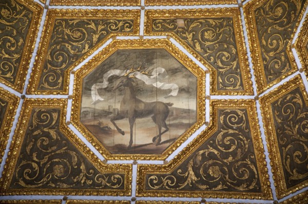 Inside Sintra National Palace, Sintra, Portugal, 2009. Artist: Samuel Magal