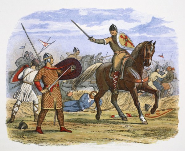 Robert, Duke of Normandy, captured at the Battle of Tinchebraye, Normandy, 1106 (1864). Artist: James William Edmund Doyle