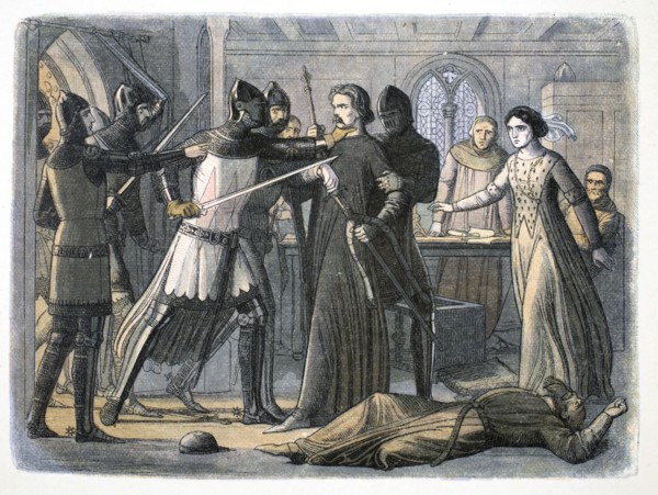 The arrest of Sir Roger Mortimer, Nottingham Castle, 1330 (1864). Artist: James William Edmund Doyle