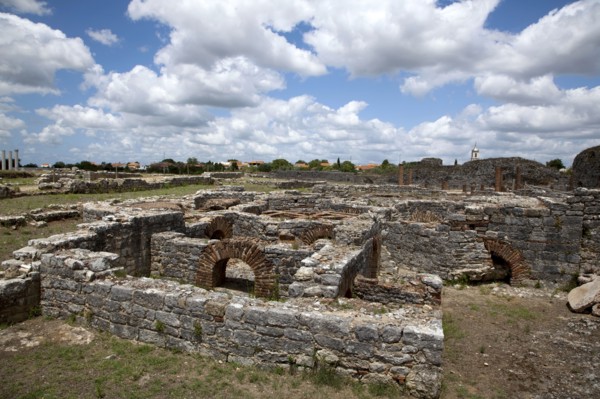 The private baths of the Cantaber's House, Conimbriga, Portugal, 2009. Artist: Samuel Magal