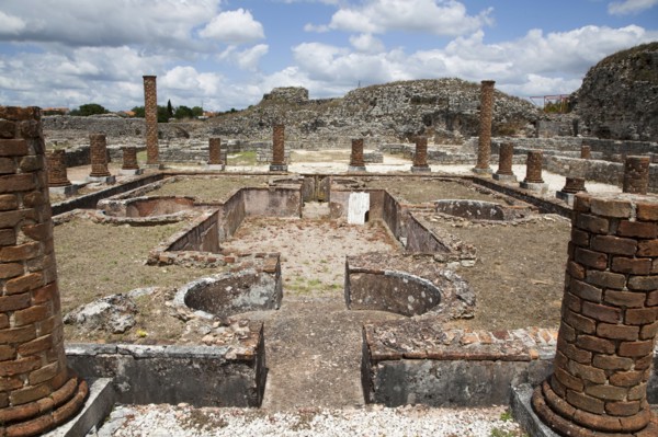 The central peristyle of the Cantaber's House, Conimbriga, Portugal, 2009. Artist: Samuel Magal