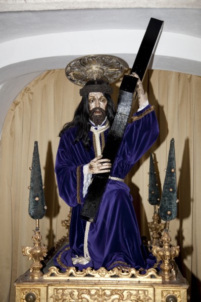 A statue of the Christ, Sao Francisco Church, Evora, Portugal, 2009. Artist: Samuel Magal