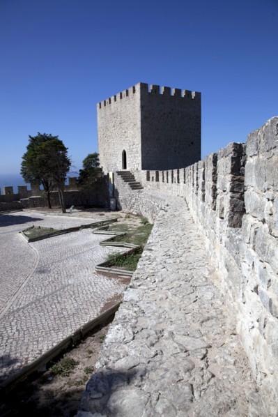 The fortress at Sesimbra, Portugal, 2009. Artist: Samuel Magal