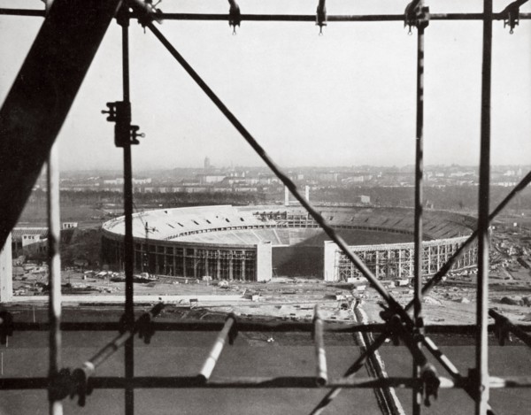 The Olympic Stadium from the Bell Tower, Berlin, Germany, c1936-c1936. Artist: Unknown