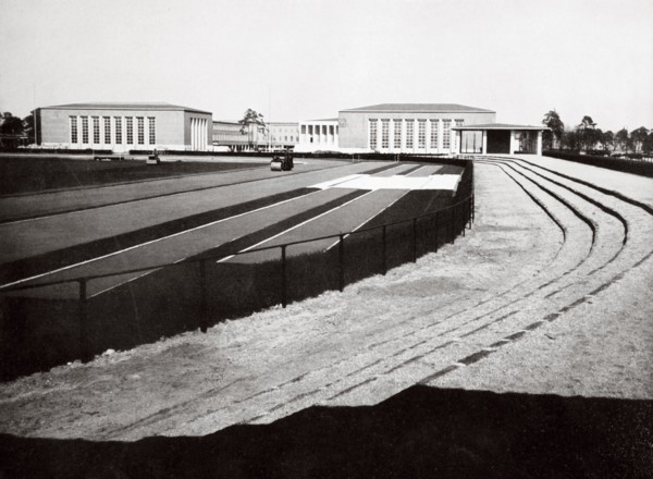 The home of German sport and adjacent swimming hall, Berlin, Germany, 1936. Artist: Unknown