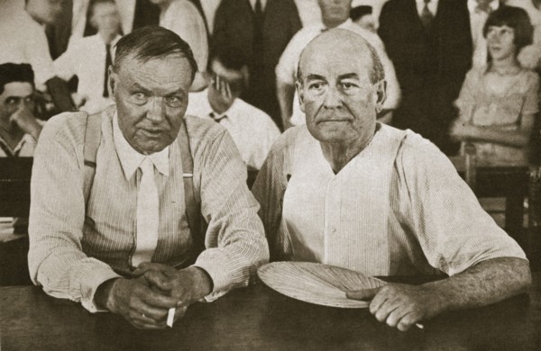 'The Protagonists of Dayton', Tennessee, USA, 1925. Artist: Unknown