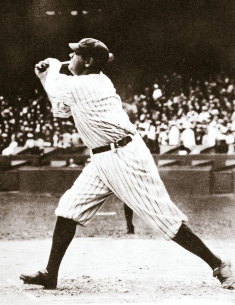Babe Ruth, American baseball player, c1914-c1935. Artist: Unknown