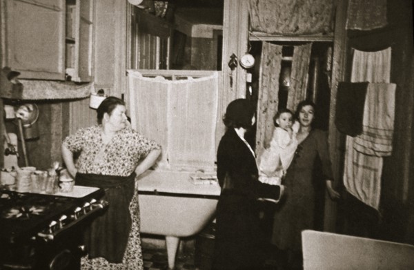 Residents of a tenement, Henry Street, Lower East Side, Manhattan, New York, USA, early 1930s. Artist: Unknown