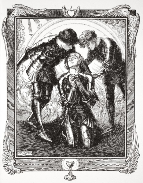 'Then they went to Sir Galahad', 1905.  Artist: Dora Curtis