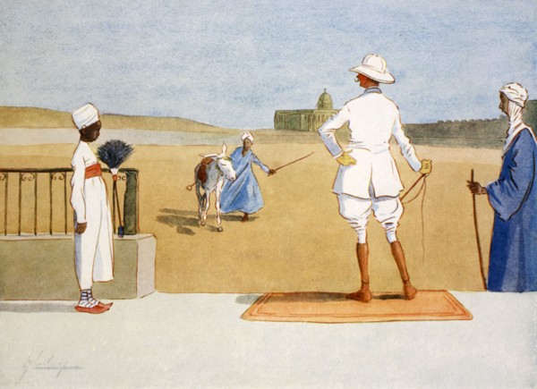 'The Dandy Tourist', 1908.  Artist: Lance Thackeray