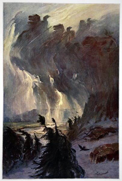 'Ride of the Valkyries', 1906. Artist: Unknown
