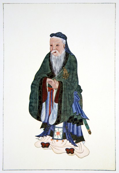 Confucius, ancient Chinese teacher and philosopher, 1922. Artist: Unknown