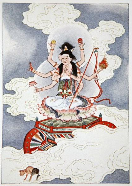 Tou Mu, Goddess of the North Star, 1922. Artist: Unknown