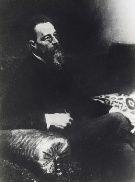 Nikolai Rimsky-Korsakov, Russian composer, c1893. Artist: Unknown