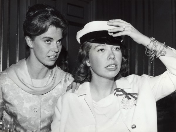 Princess Christina of Sweden celebrates passing her A-levels, 1963. Artist: Unknown