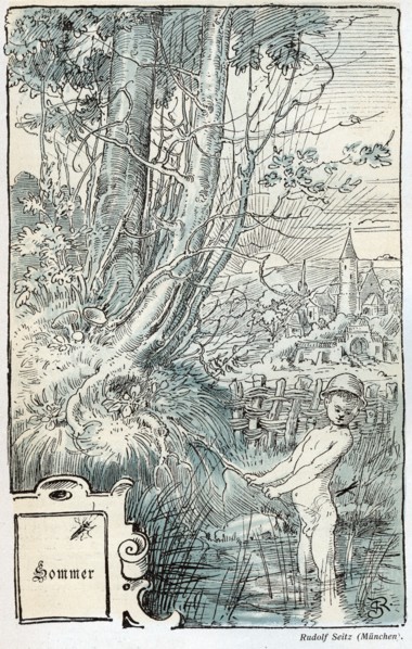 'Summer', 1898. Artist: Rudolf von Seitz