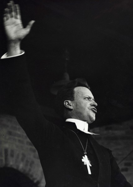 Erling Eidem, Swedish clergyman and theologian, 20th century. Artist: Karl Sandels