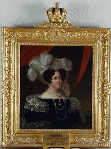 Queen Desideria of Sweden, 19th century. Artist: Unknown