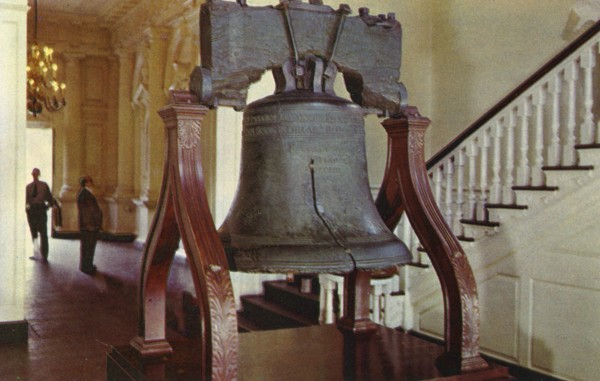 Liberty Bell, Independence Hall, Philadelphia, Pennsylvania, USA, 1953. Artist: Unknown