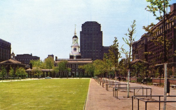 Independence Hall, Philadelphia, Pennsylvania, USA, 1955. Artist: Unknown