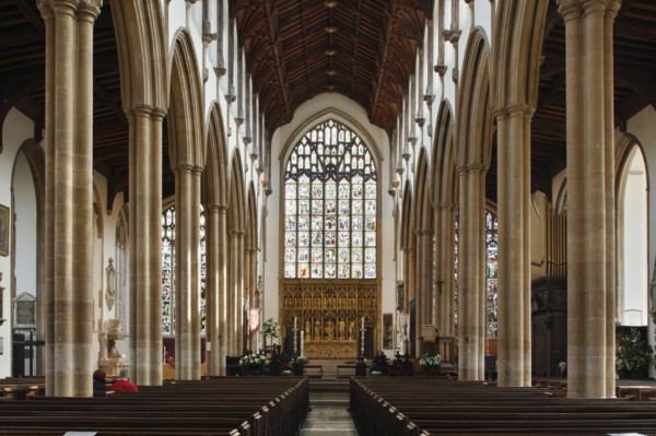 Interior of the Church of St Peter Mancroft, Norwich, Norfolk, 2010.