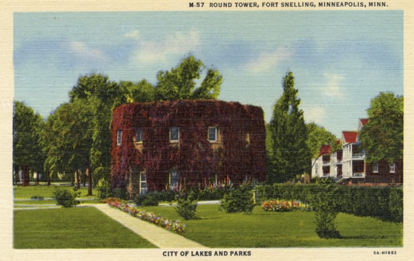 Round Tower, Fort Snelling, Minneapolis, Minnesota, USA, 1935. Artist: Unknown