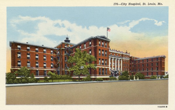 City Hospital, St Louis, Missouri, USA, 1926. Artist: Unknown