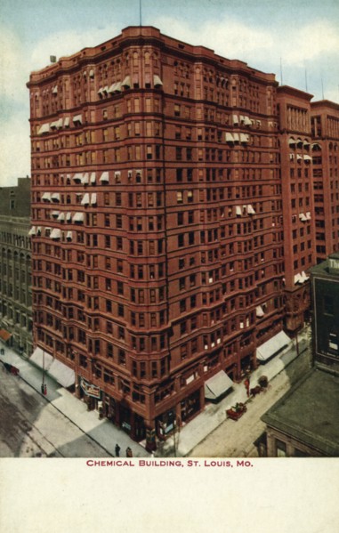Chemical Building, St Louis, Missouri, USA, 1910. Artist: Unknown