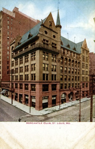 Mercantile Club, St Louis, Missouri, USA, 1910. Artist: Unknown
