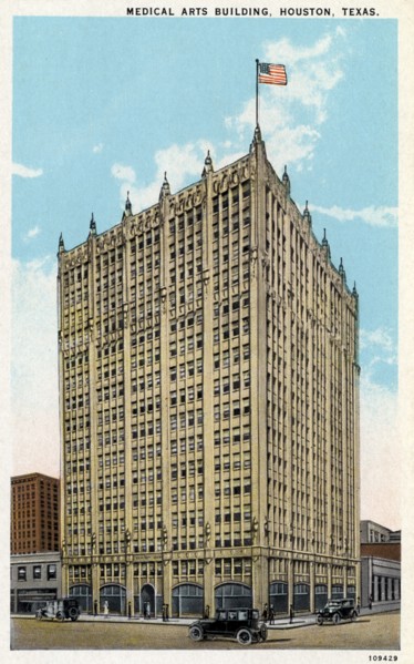 Medical Arts Building, Houston, Texas, USA, 1926. Artist: Unknown